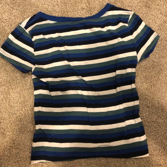 Striped Abercrombie crop top - Picture 3 of 3